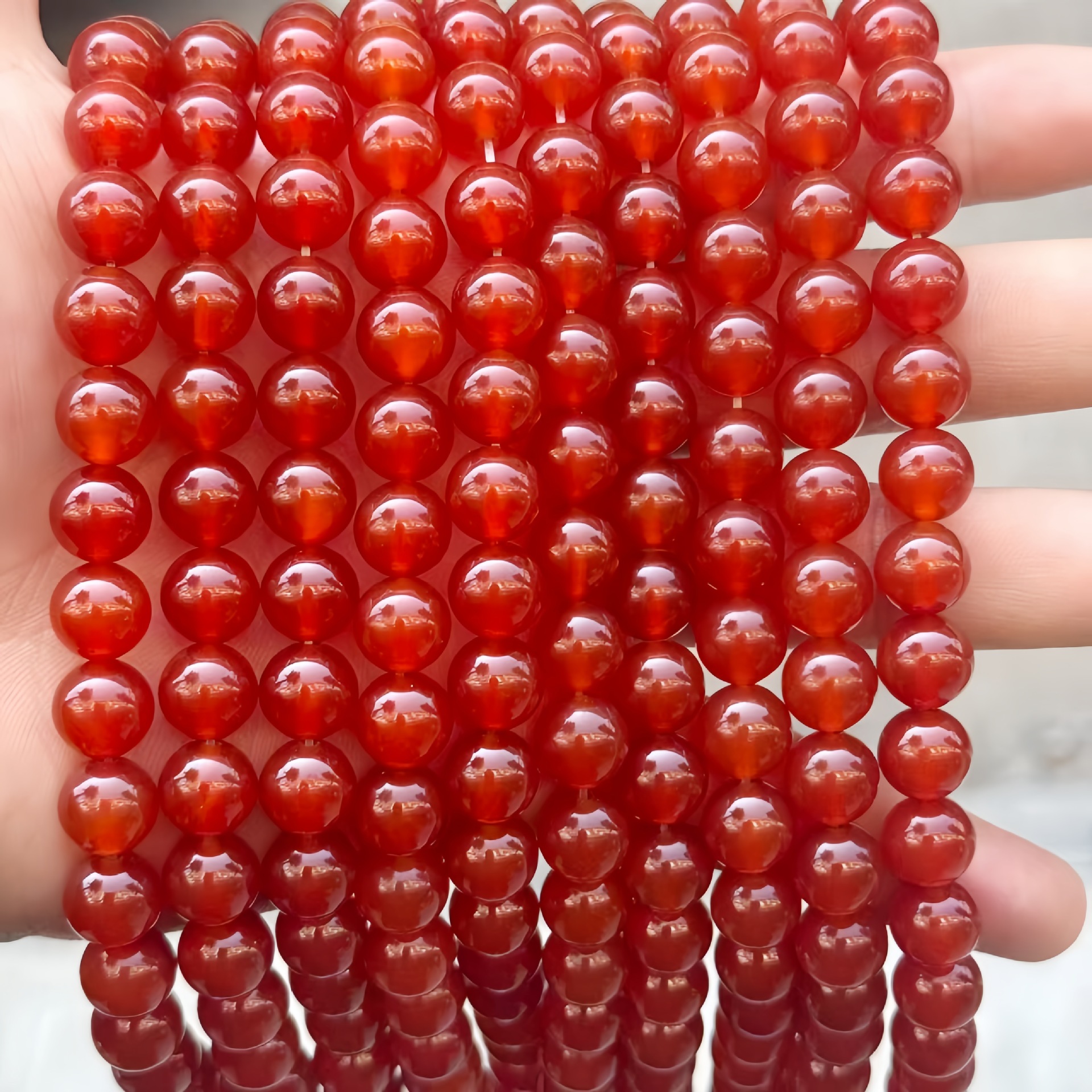 Grade a red agate