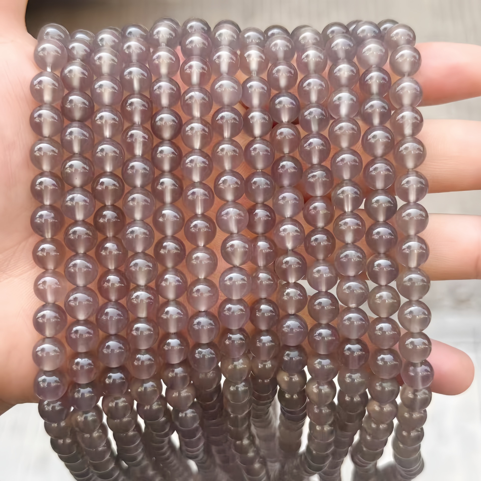 Gray agate