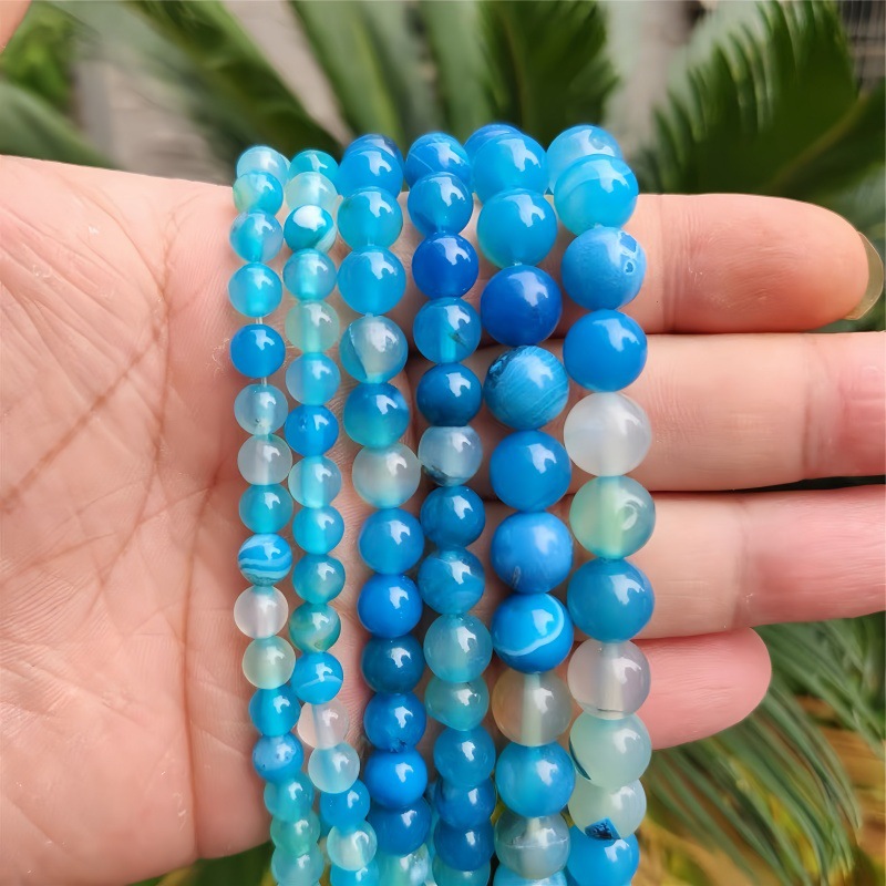 Blue striped agate