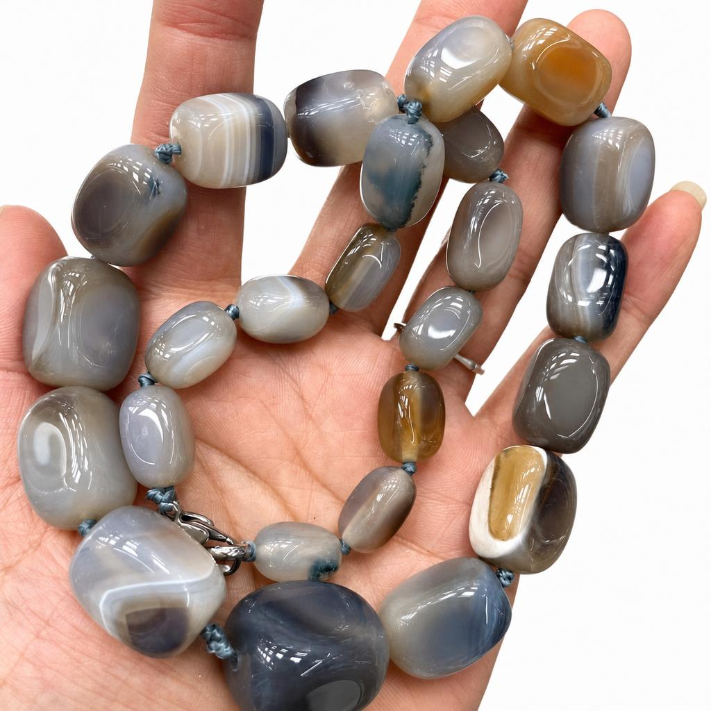 gray lace agate
