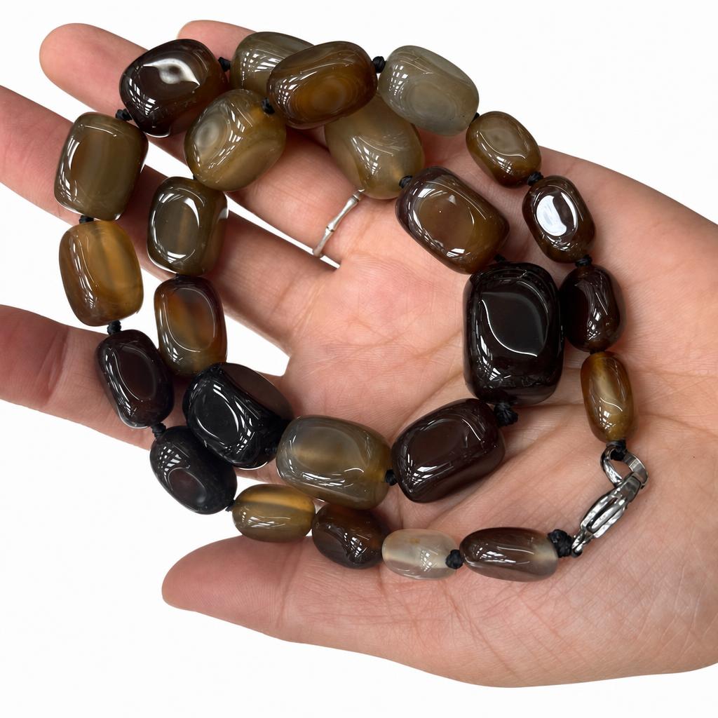 deep coffee agate