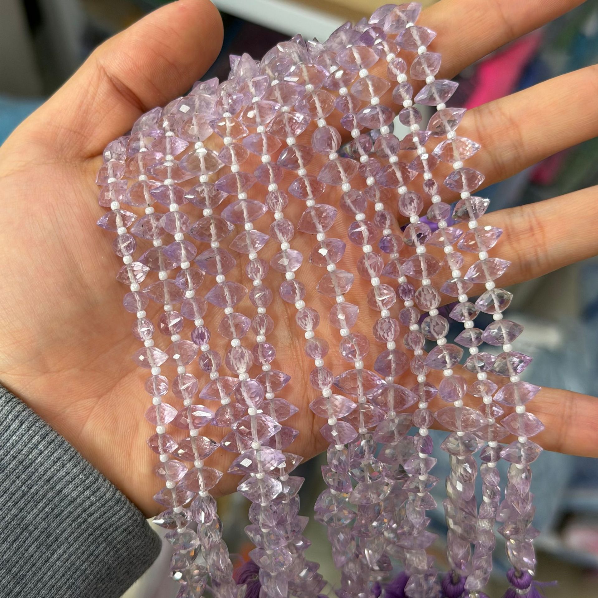 Lavender 11x6mm/27pcs