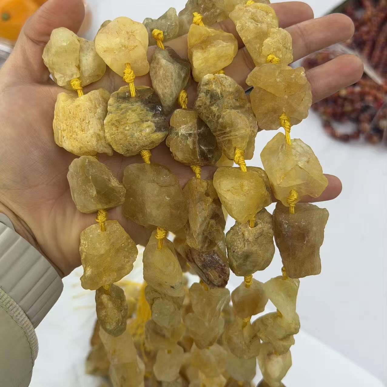 Citrine 20-24mm/14-15pcs