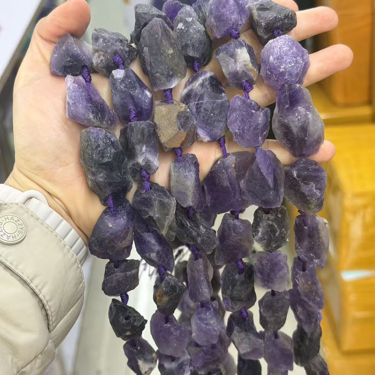 Amethyst 20-24mm/14-15pcs