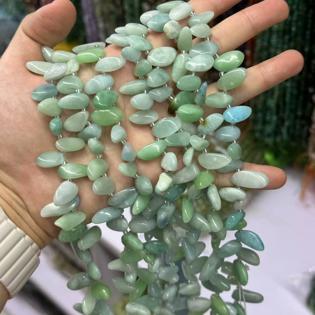 Green sea pattern (glass)