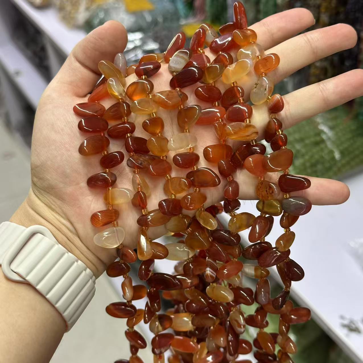 Red agate