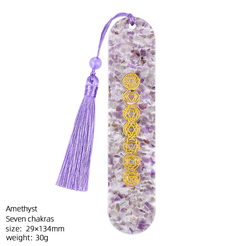 Amethyst (colorful rune bookmark)