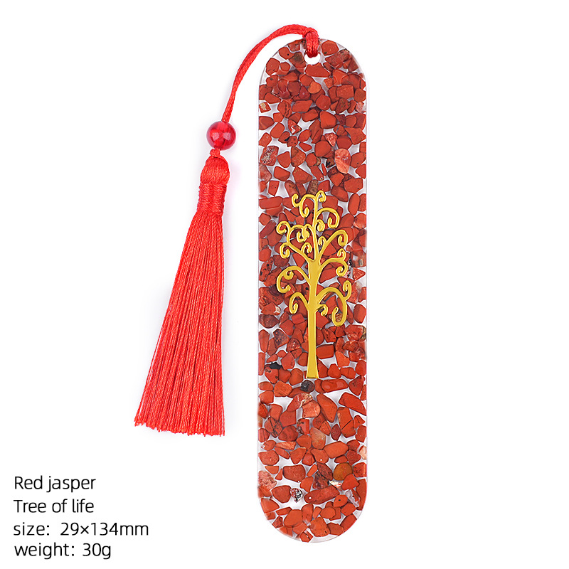 Red jasper (tree of life bookmark)