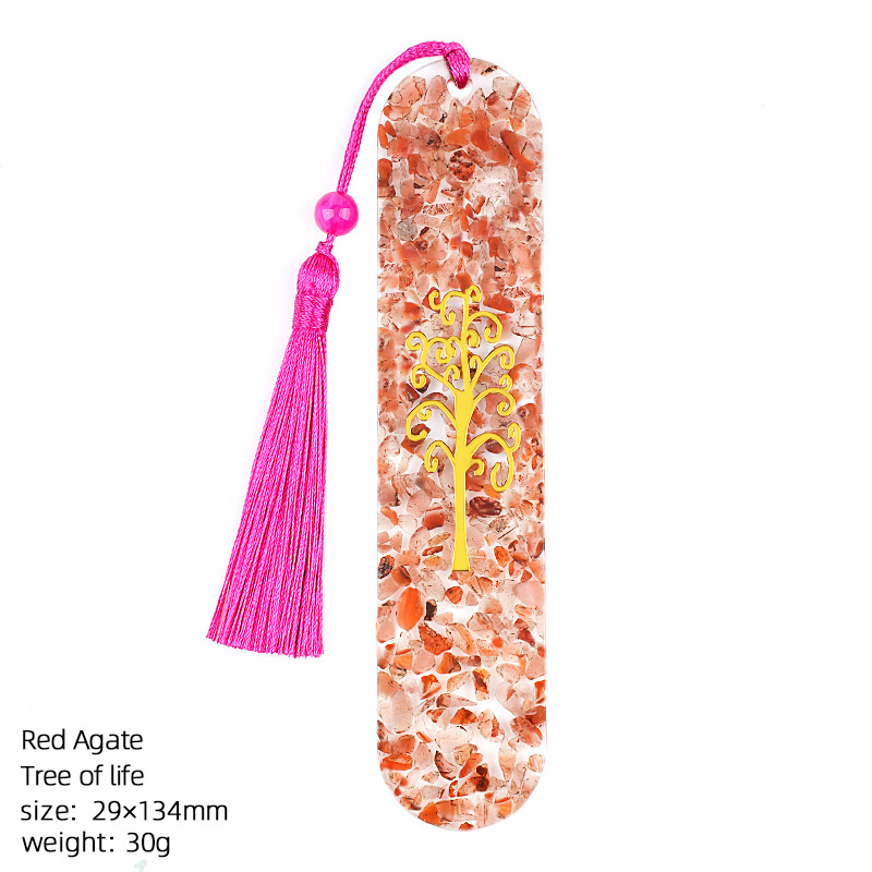 Red agate (tree of life bookmark)