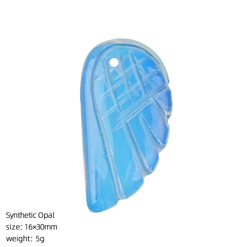 Opal wings pendant (artificial)