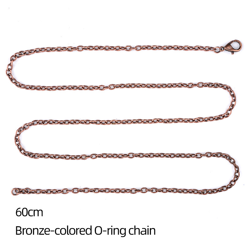 Bronze o-shaped chain