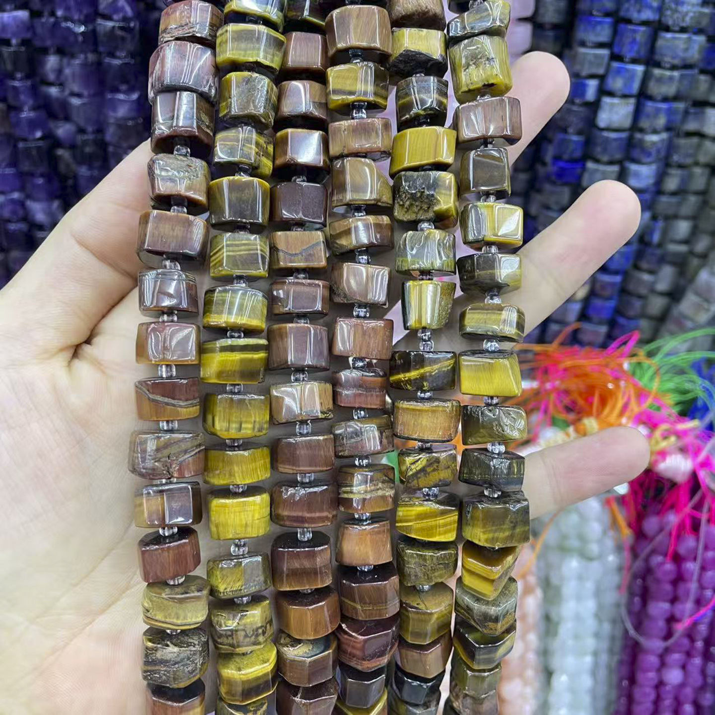 Red tiger eye stone