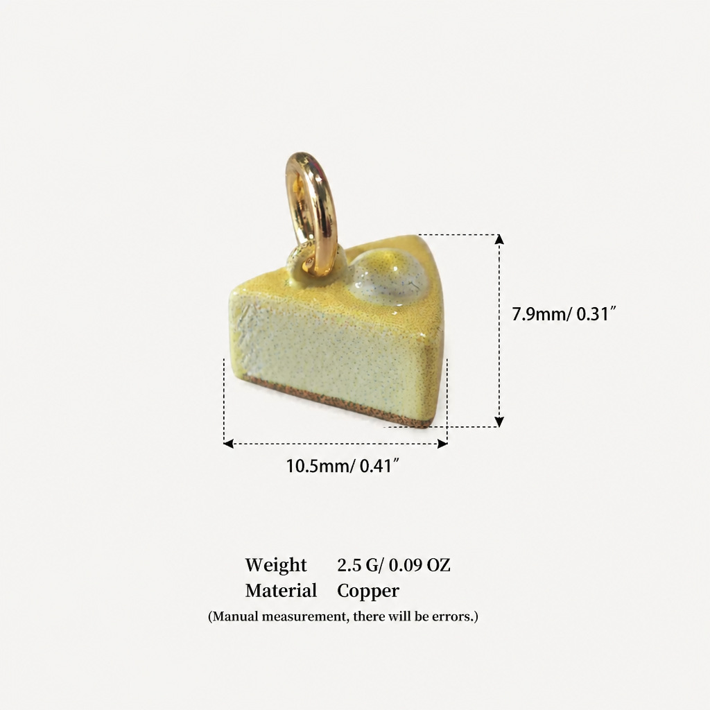 9 mango cake pendant