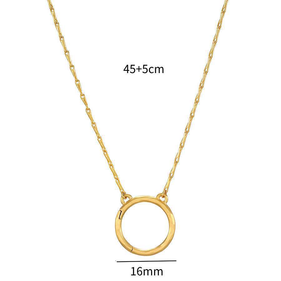 Textured buckle chain