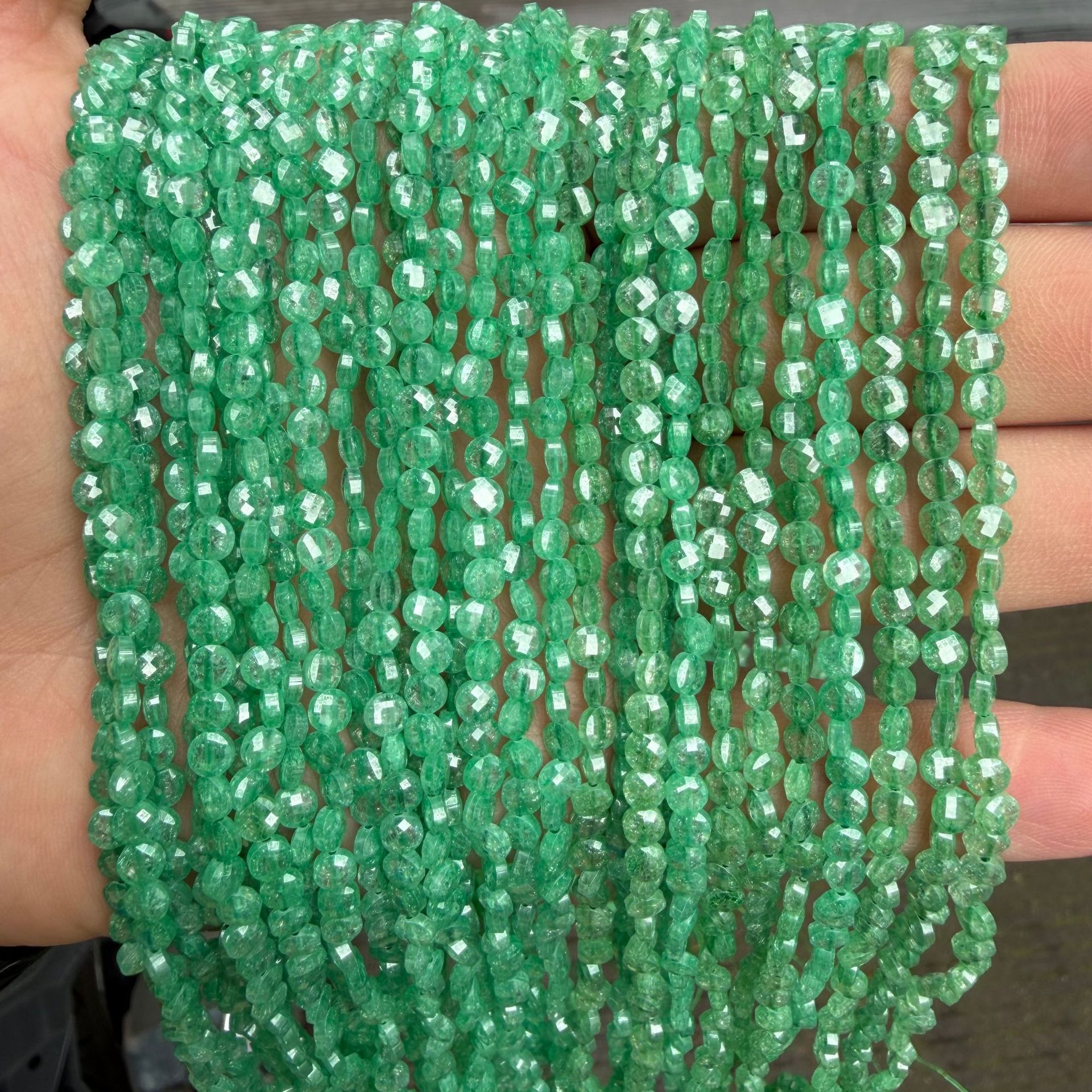 Ice green zirconia