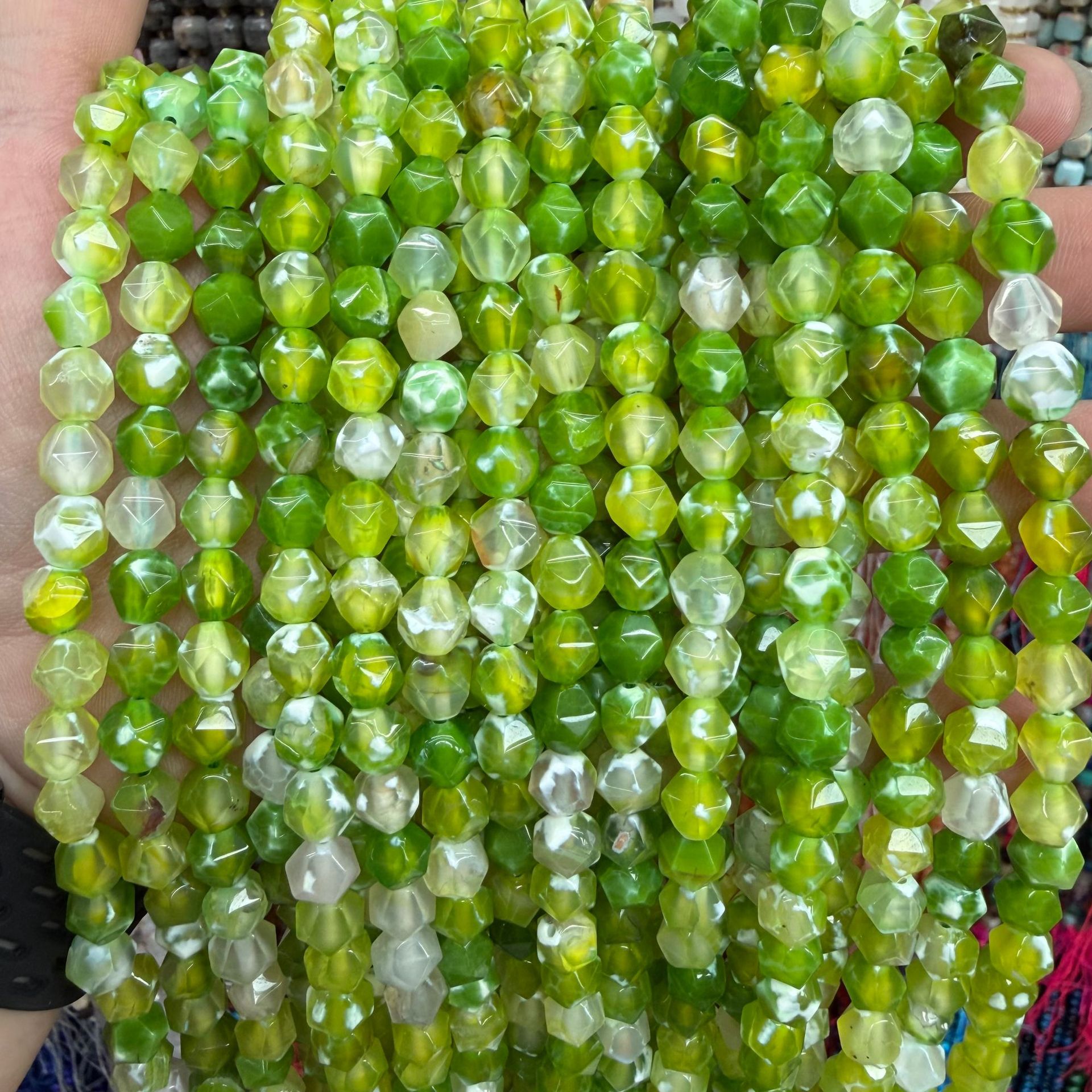Fruit green agate