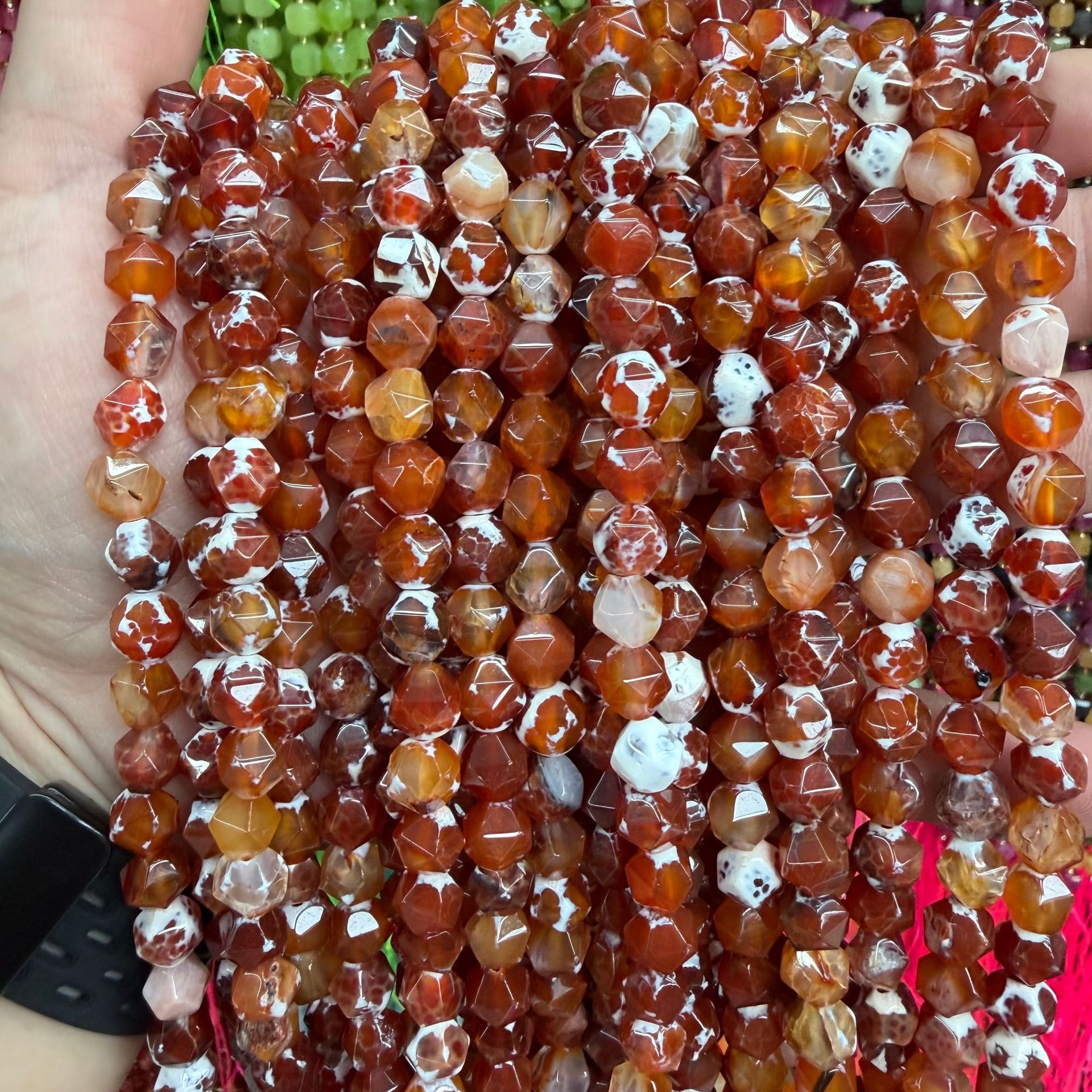 Red agate
