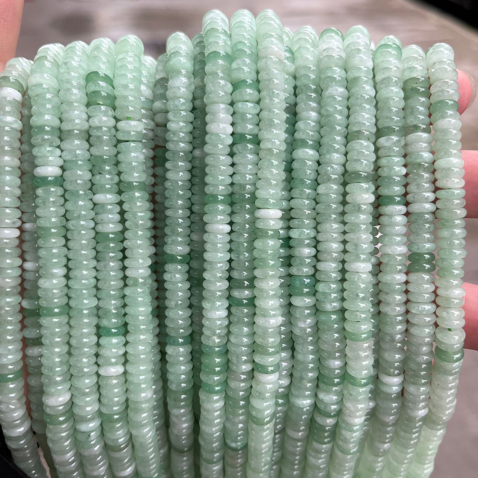 Translucent cyan