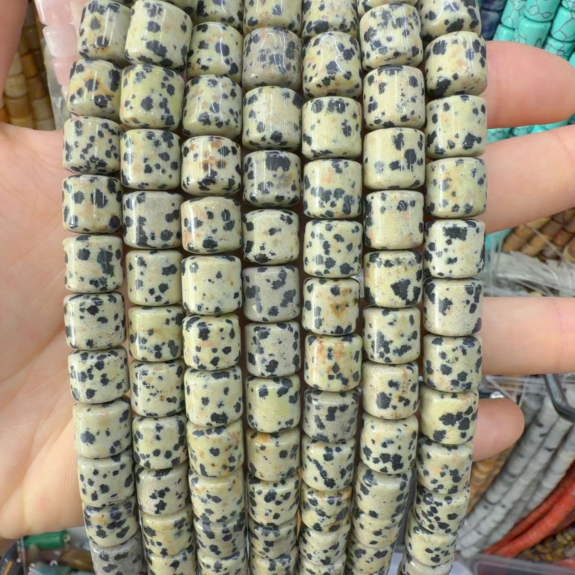Speckled stone