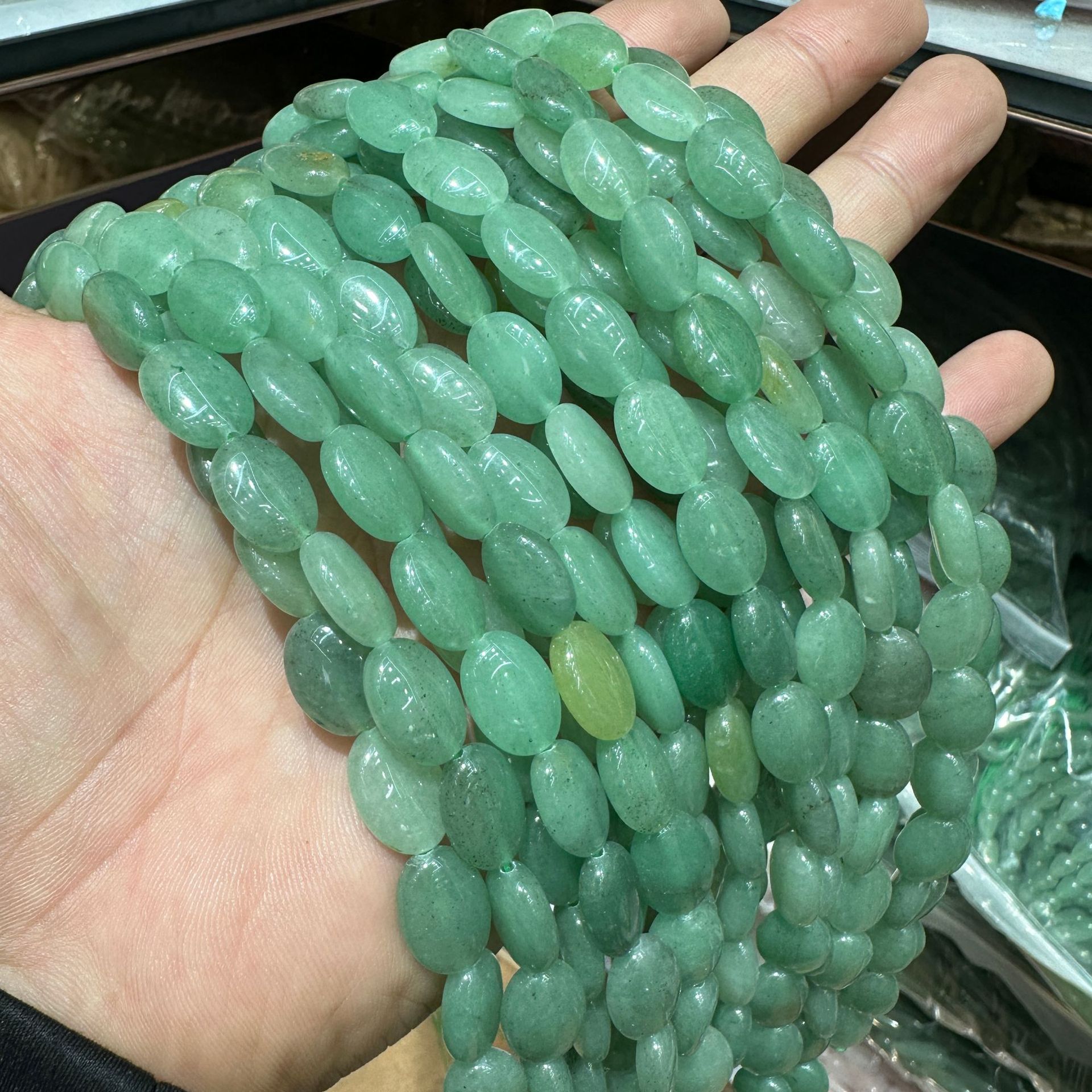 9 green aventurine