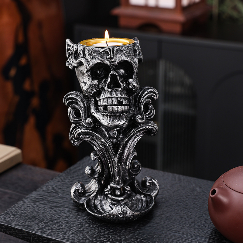 Holy grail candle holder/silver