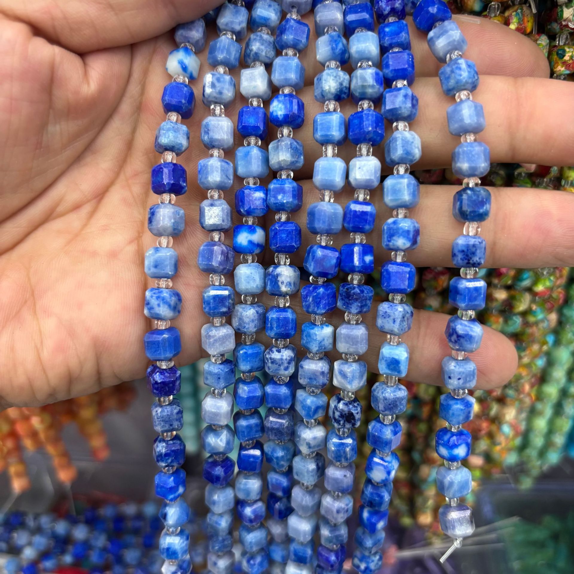 Lapis lazuli blue