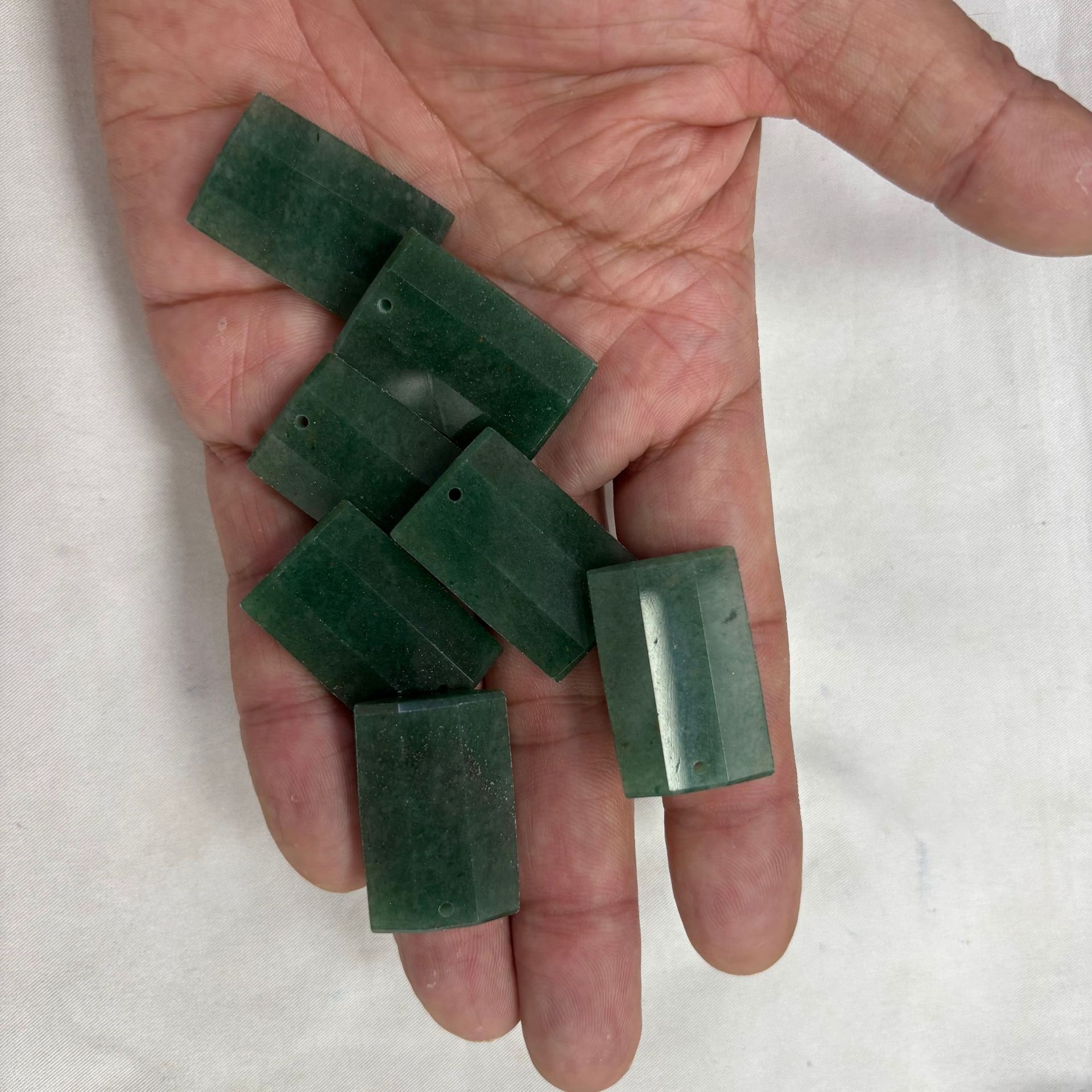 Deep green aventurine