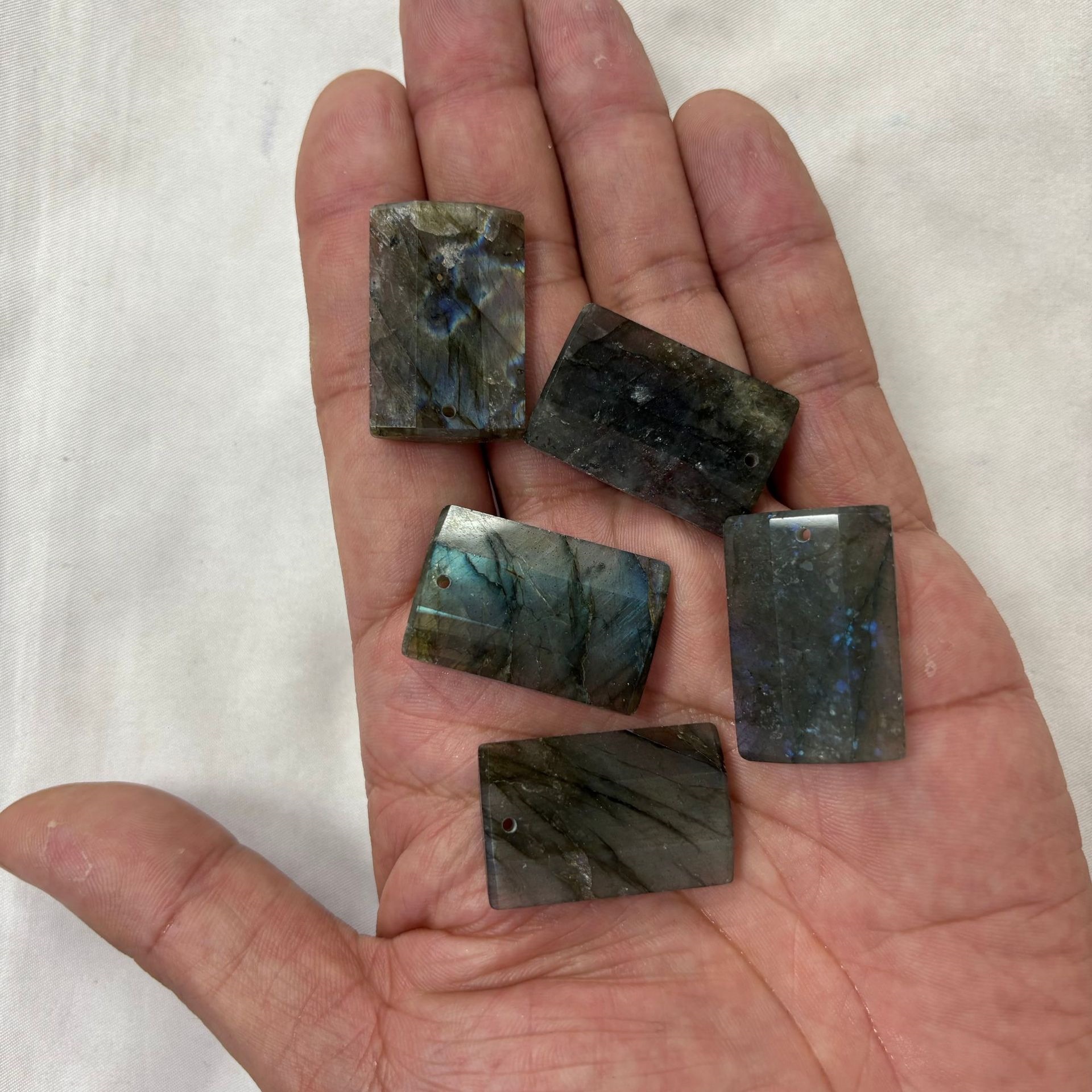 Blue labradorite