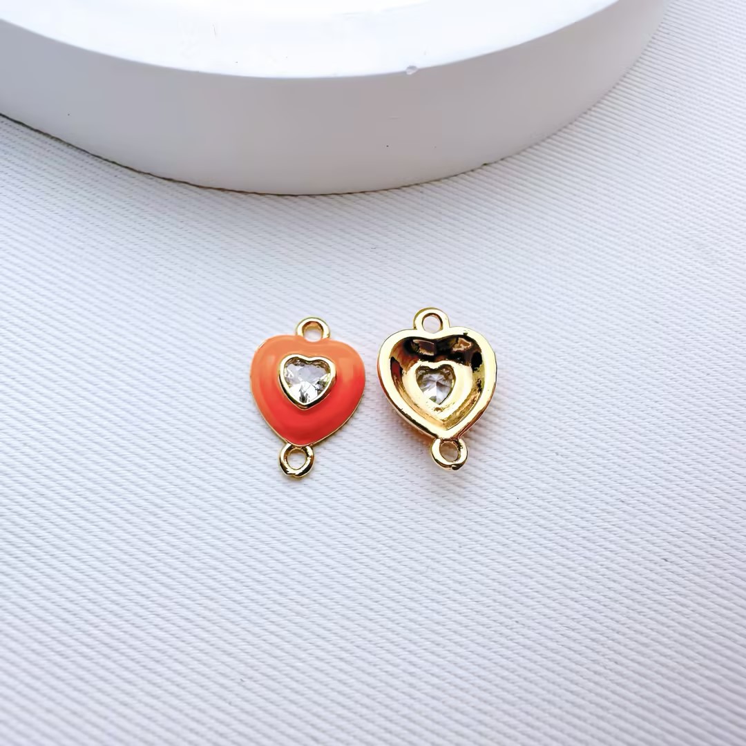#2 orange 14*10mm