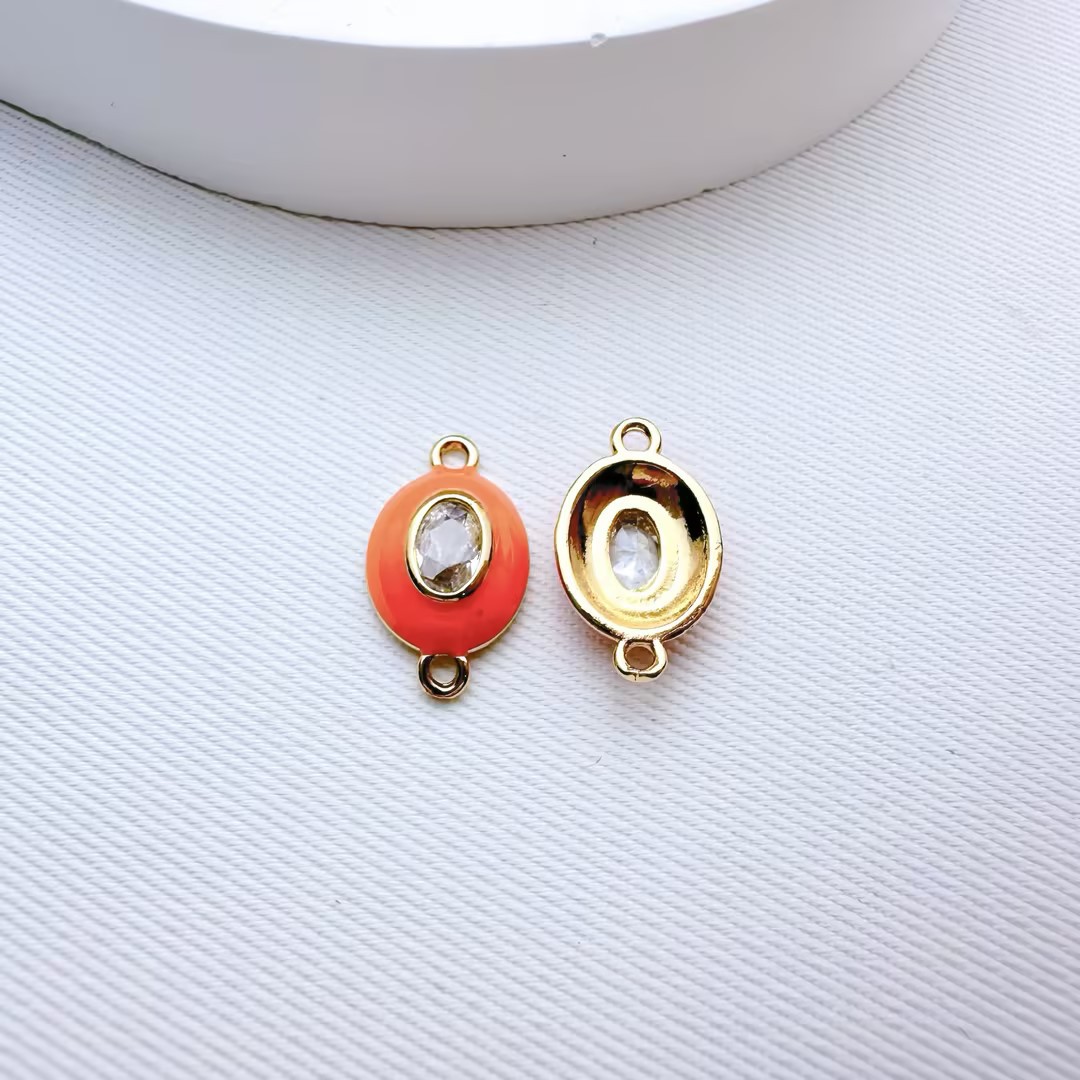 #3 orange 14*9mm