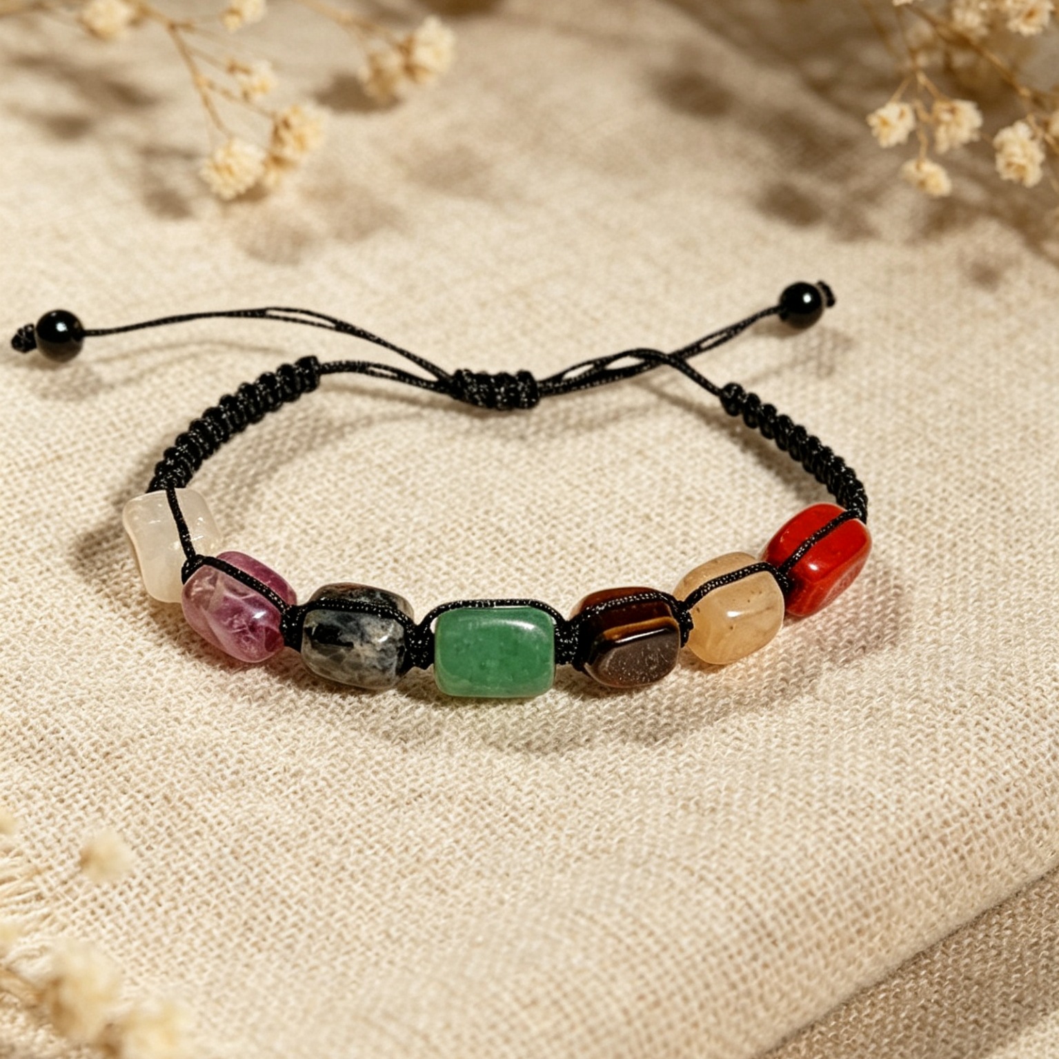 Natural colorful stone