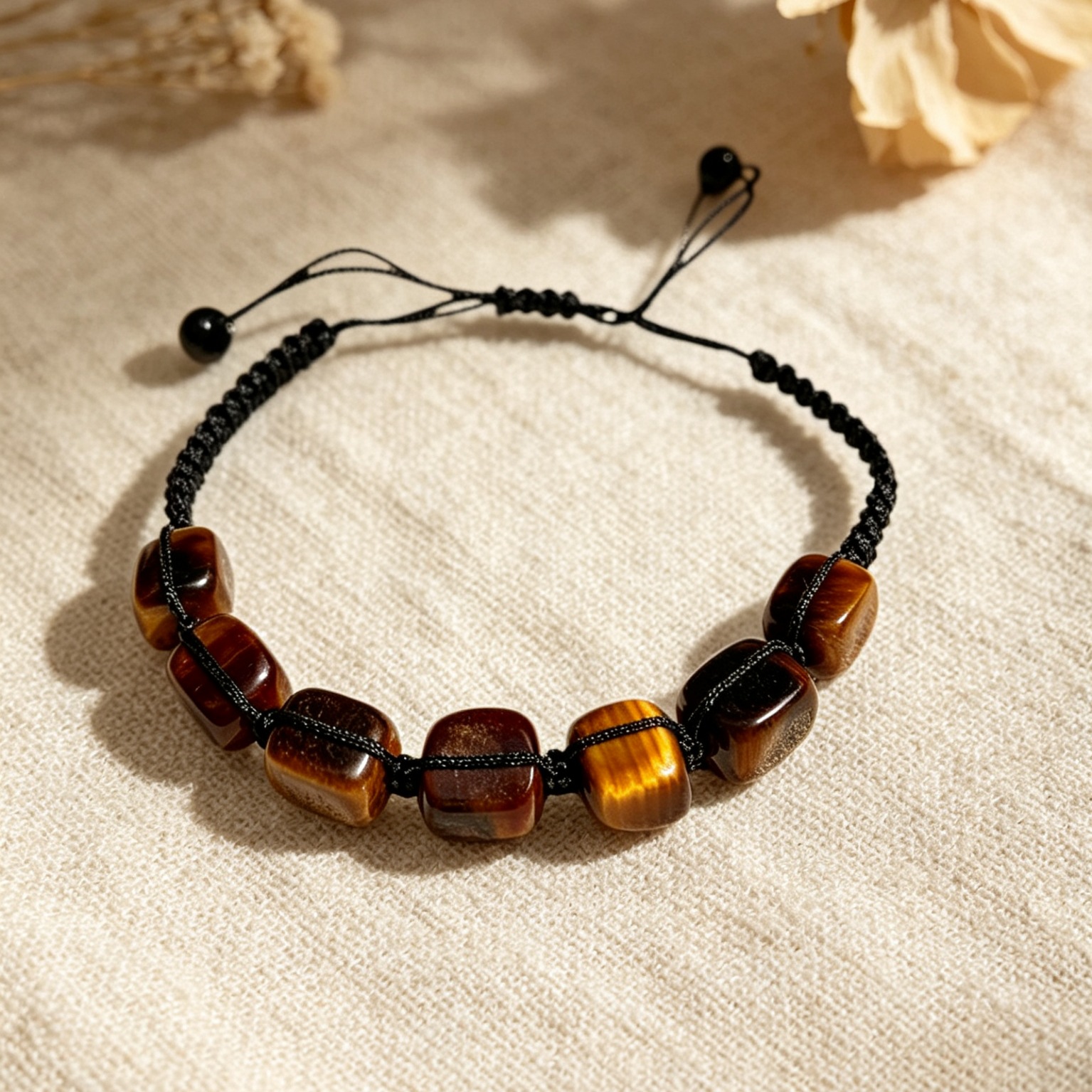Natural tiger eye stone