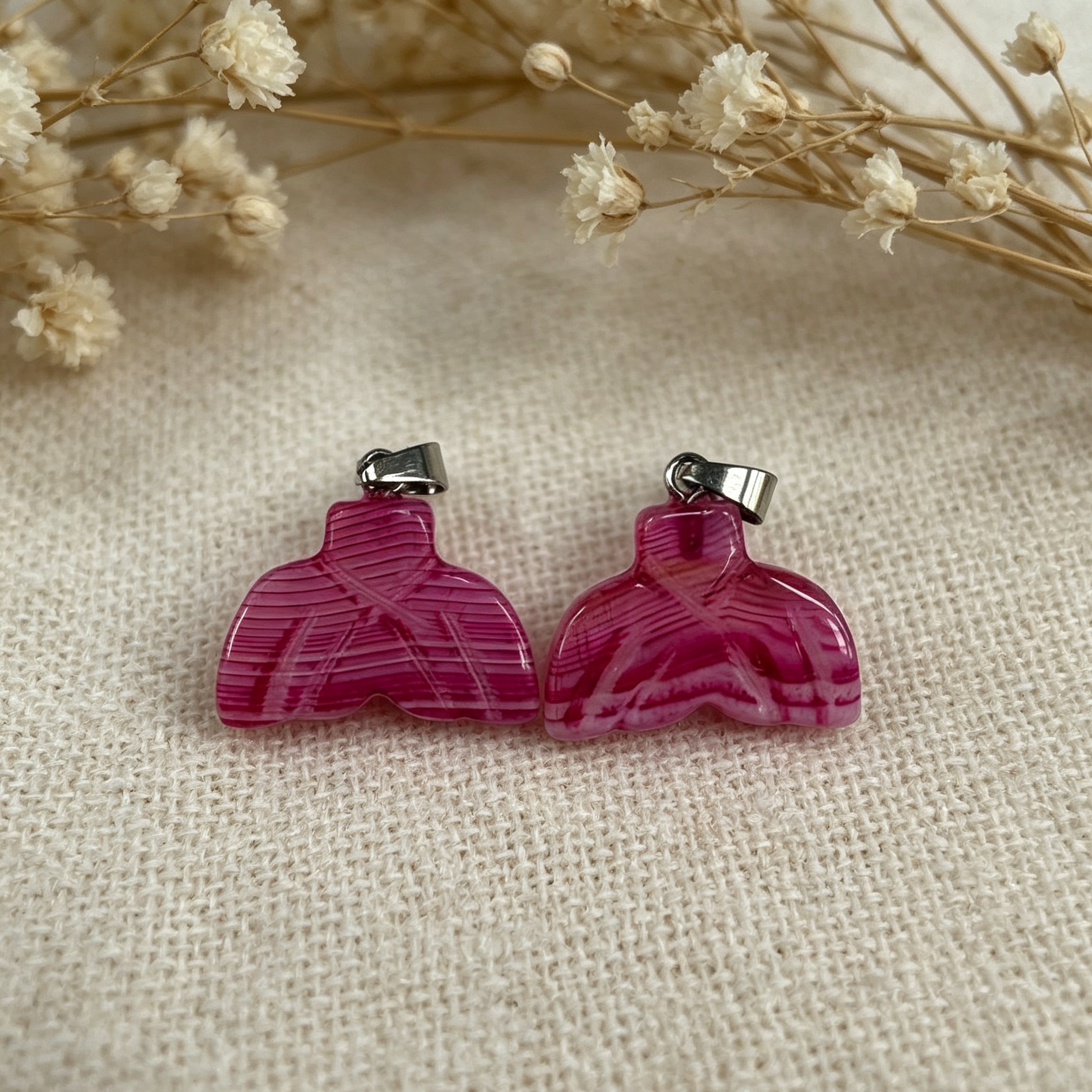 Rose agate