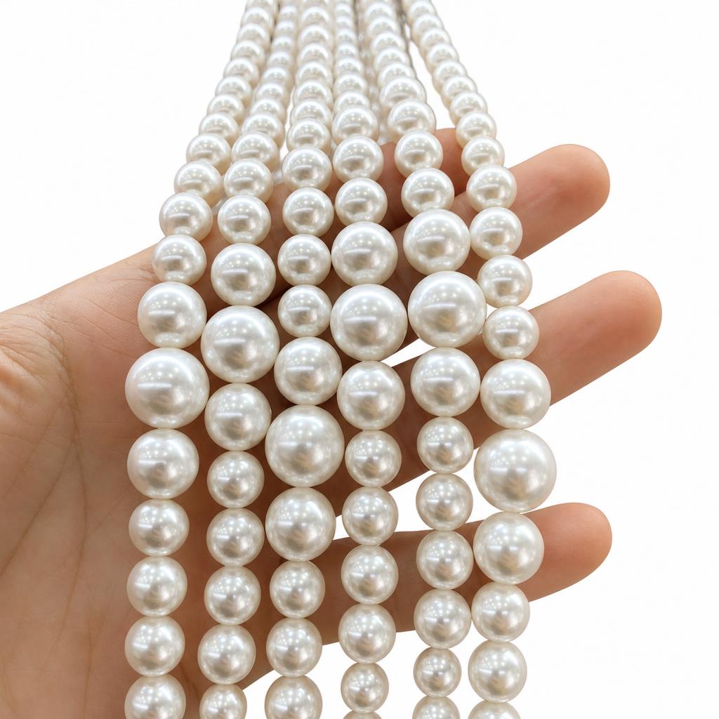 White shell tower chain