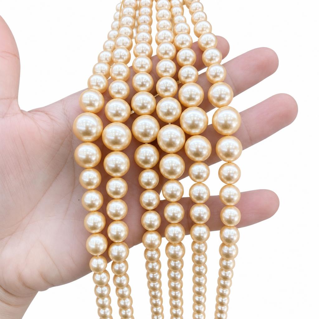 Golden shell tower chain