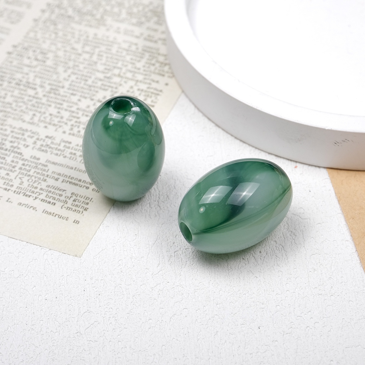 Emerald green
