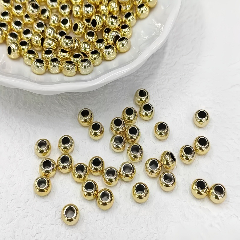 Gold 6mm hole 3mm