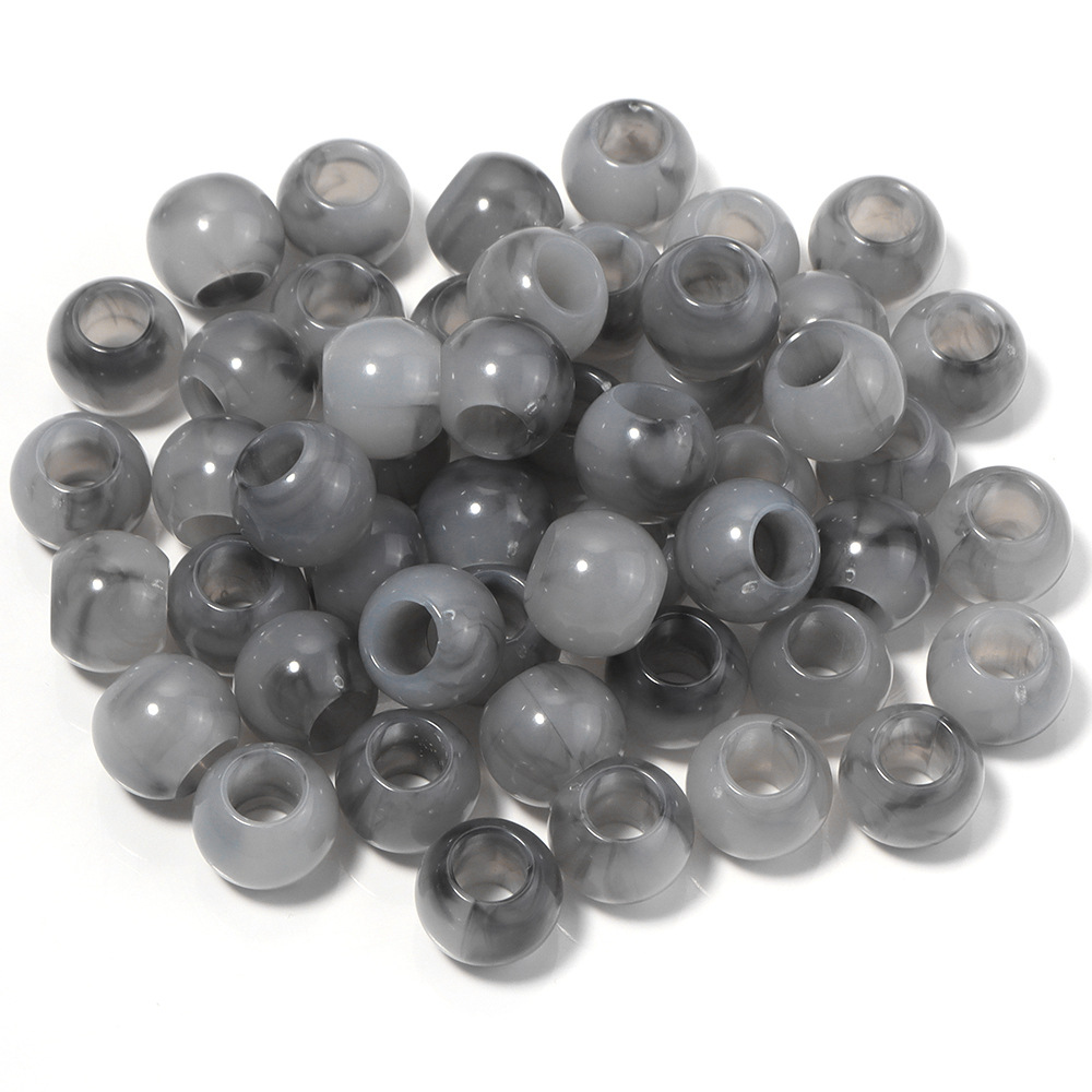 Jelly gray beads