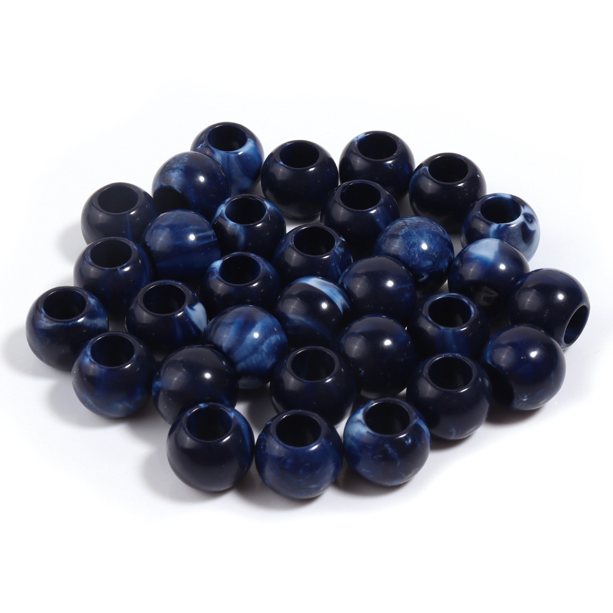 Royal blue beads