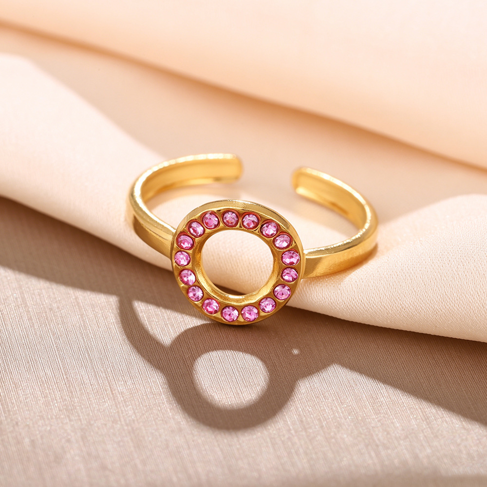 Golden purple diamond