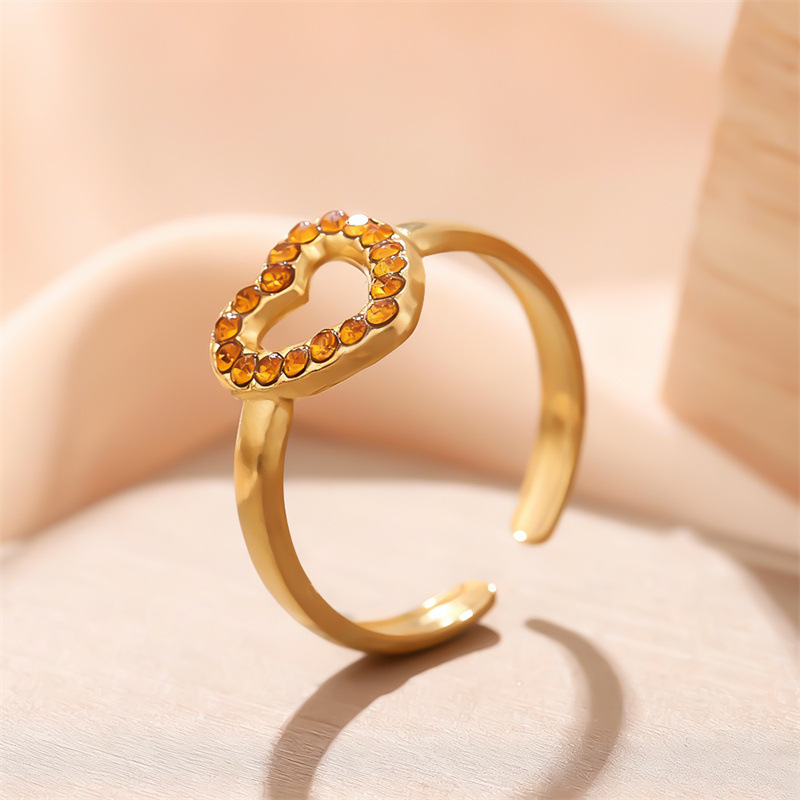 Golden yellow diamond