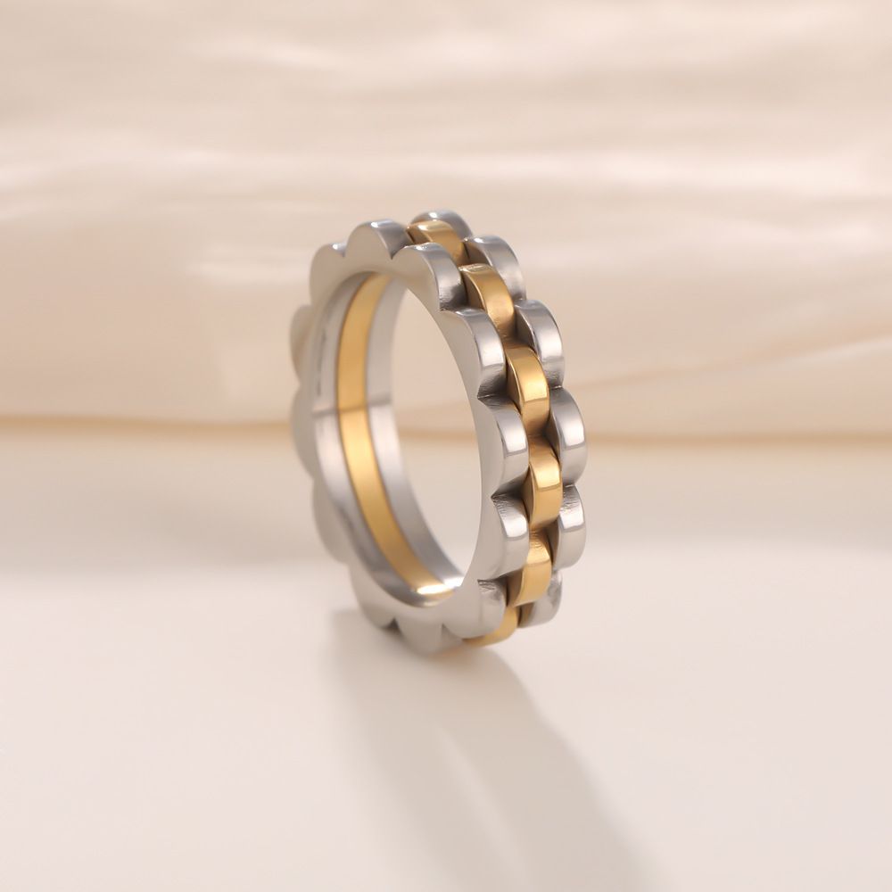 sliver and gold