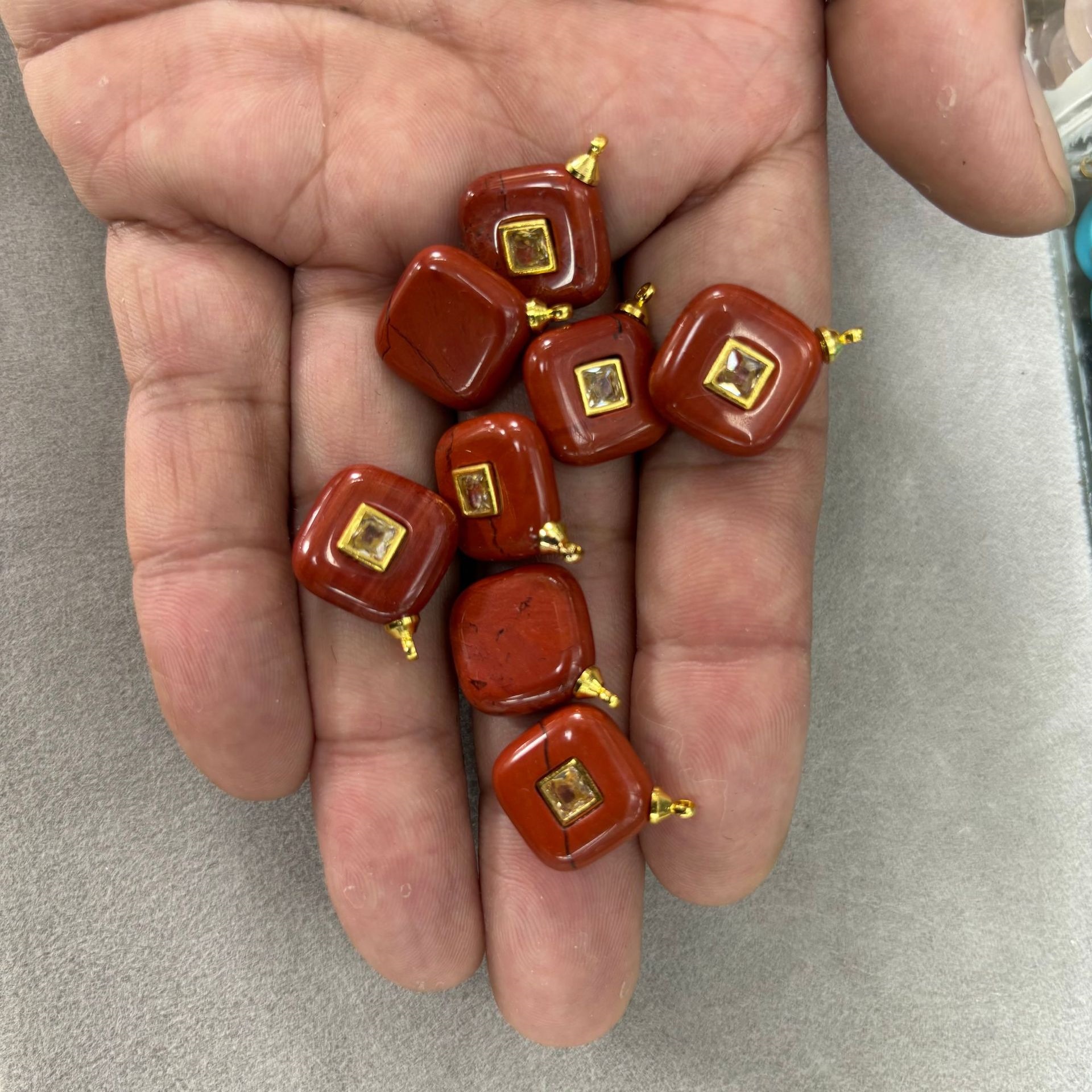 Red stone