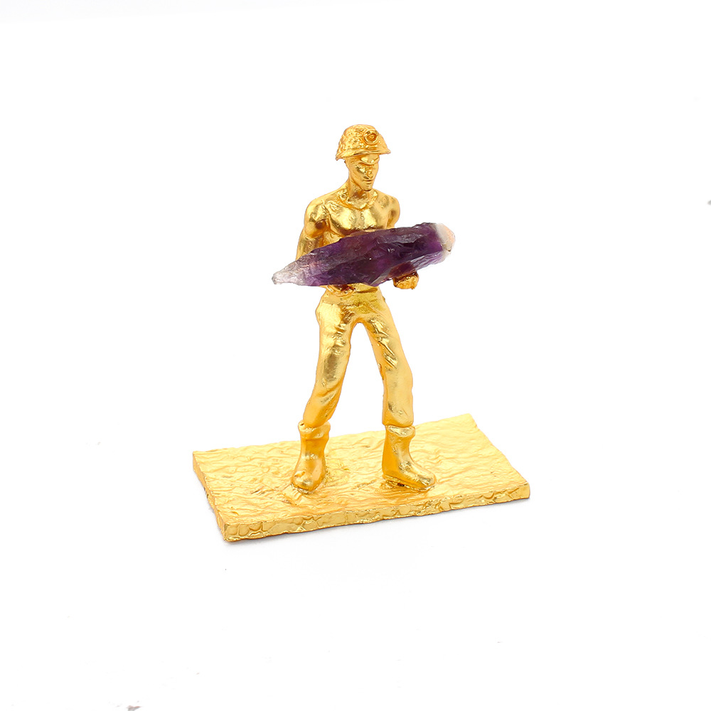 Miner amethyst