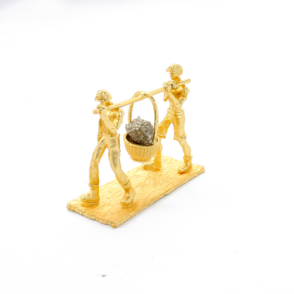 2 miners   pyrite