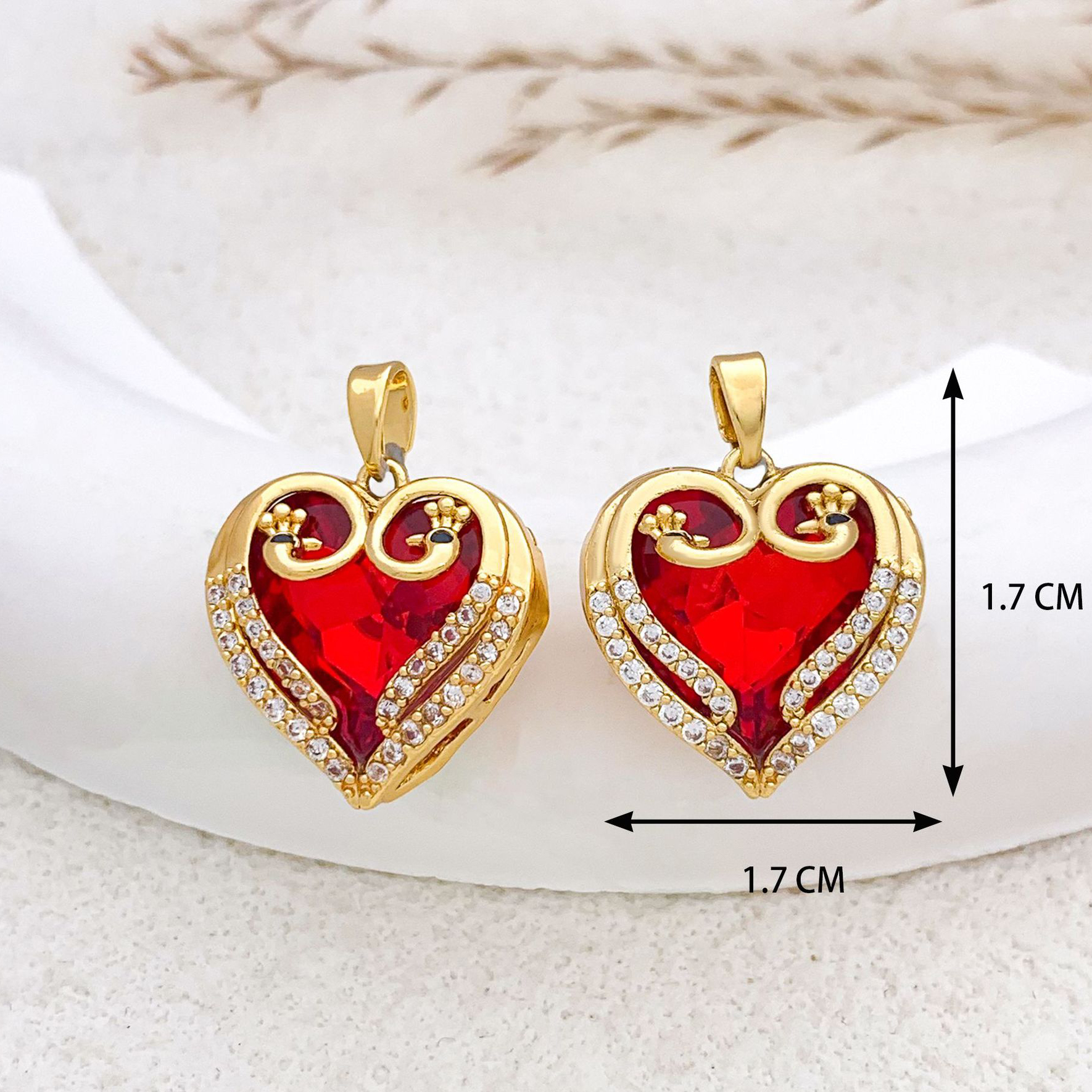 Xl680 eternal heart golden red