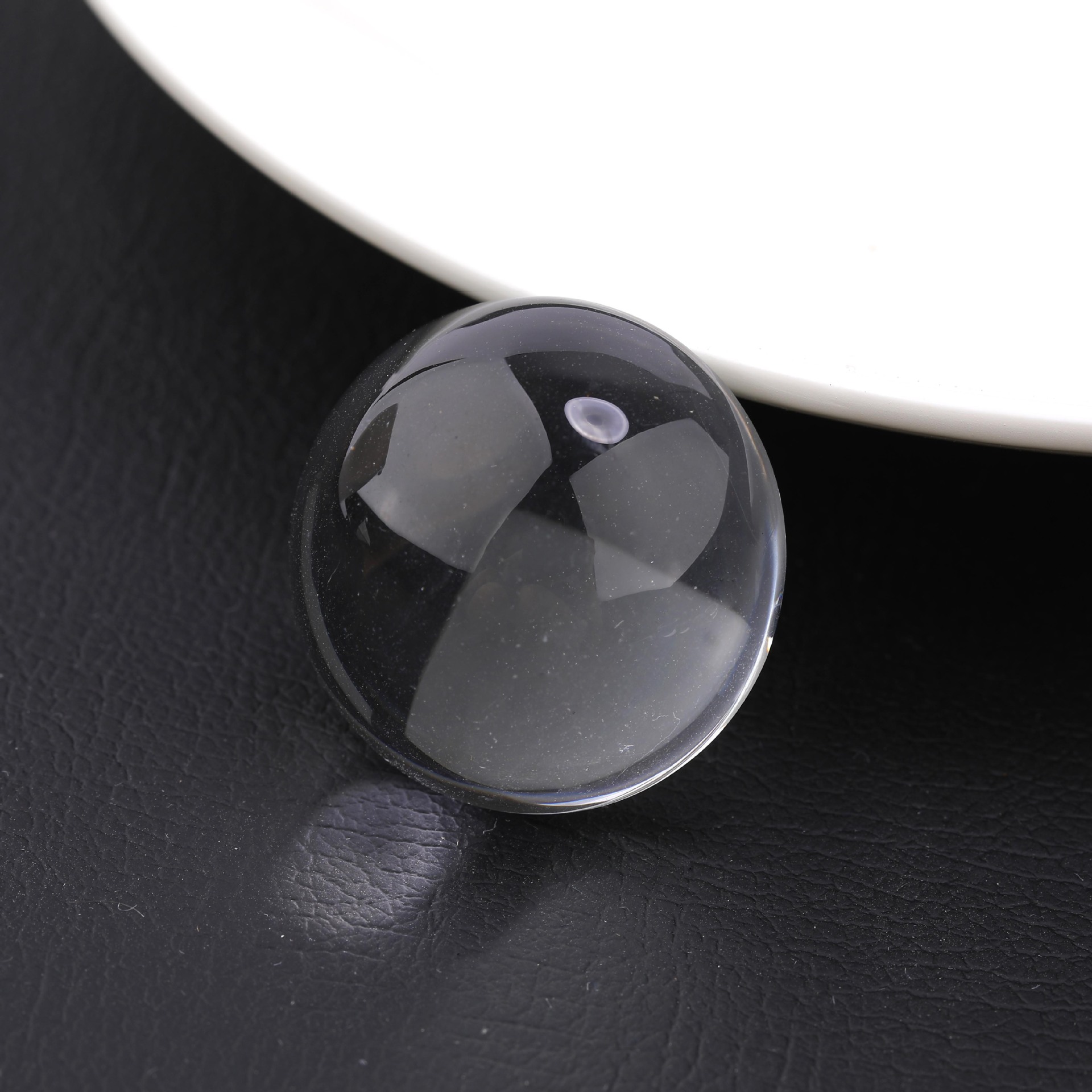30mm round flat glass patch