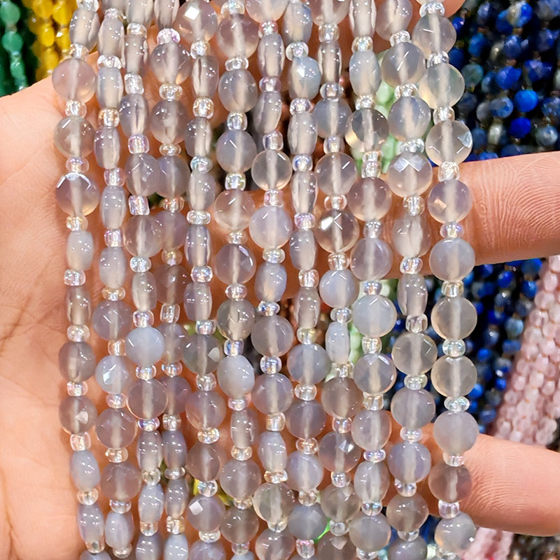 Gray agate