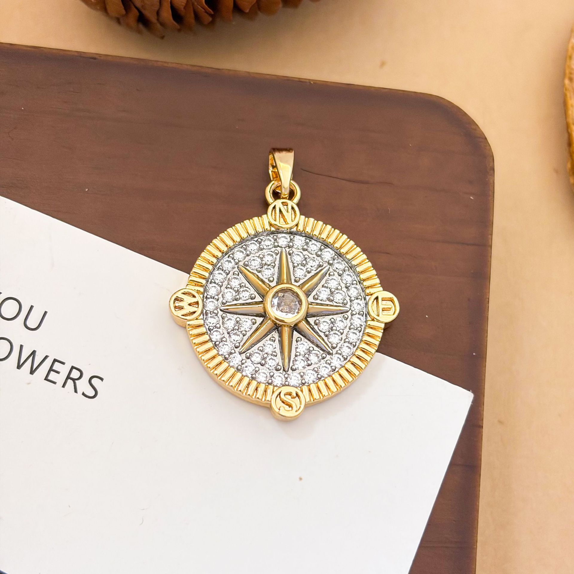 Xl3987 star two-color pendant