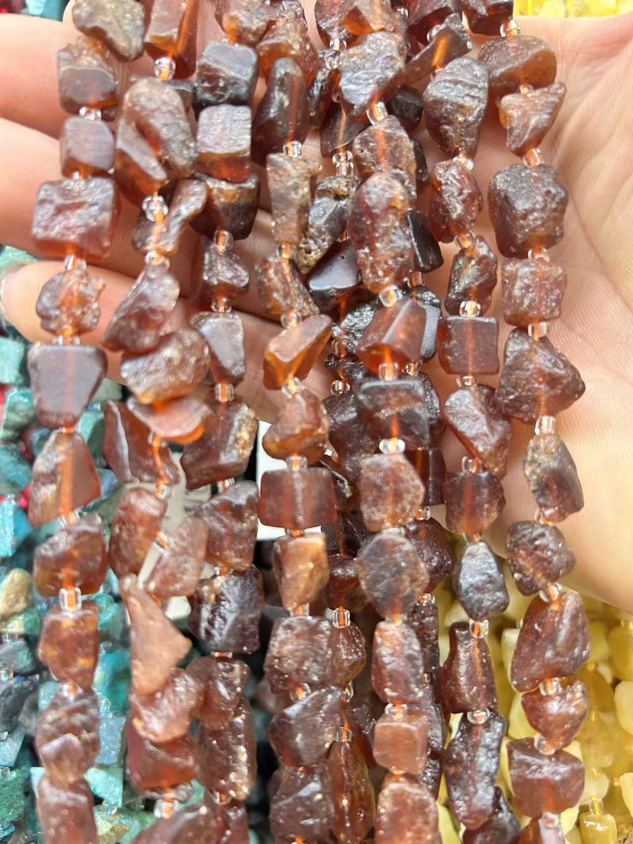 Orange garnet